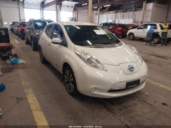  Salvage Nissan LEAF