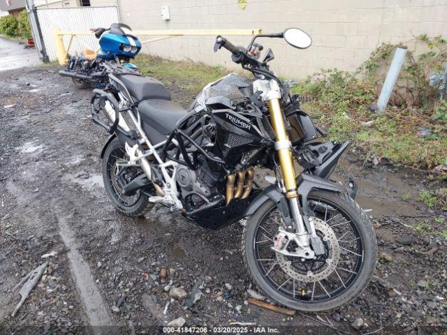  Salvage Triumph Motorcycle Tiger