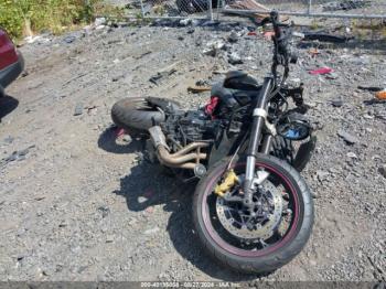  Salvage Triumph Motorcycle Street Triple