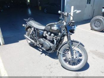  Salvage Triumph Motorcycle Bonneville