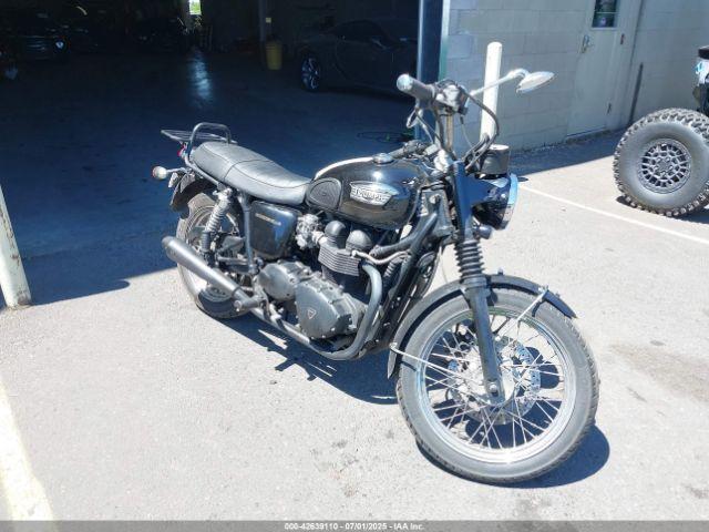  Salvage Triumph Motorcycle Bonneville